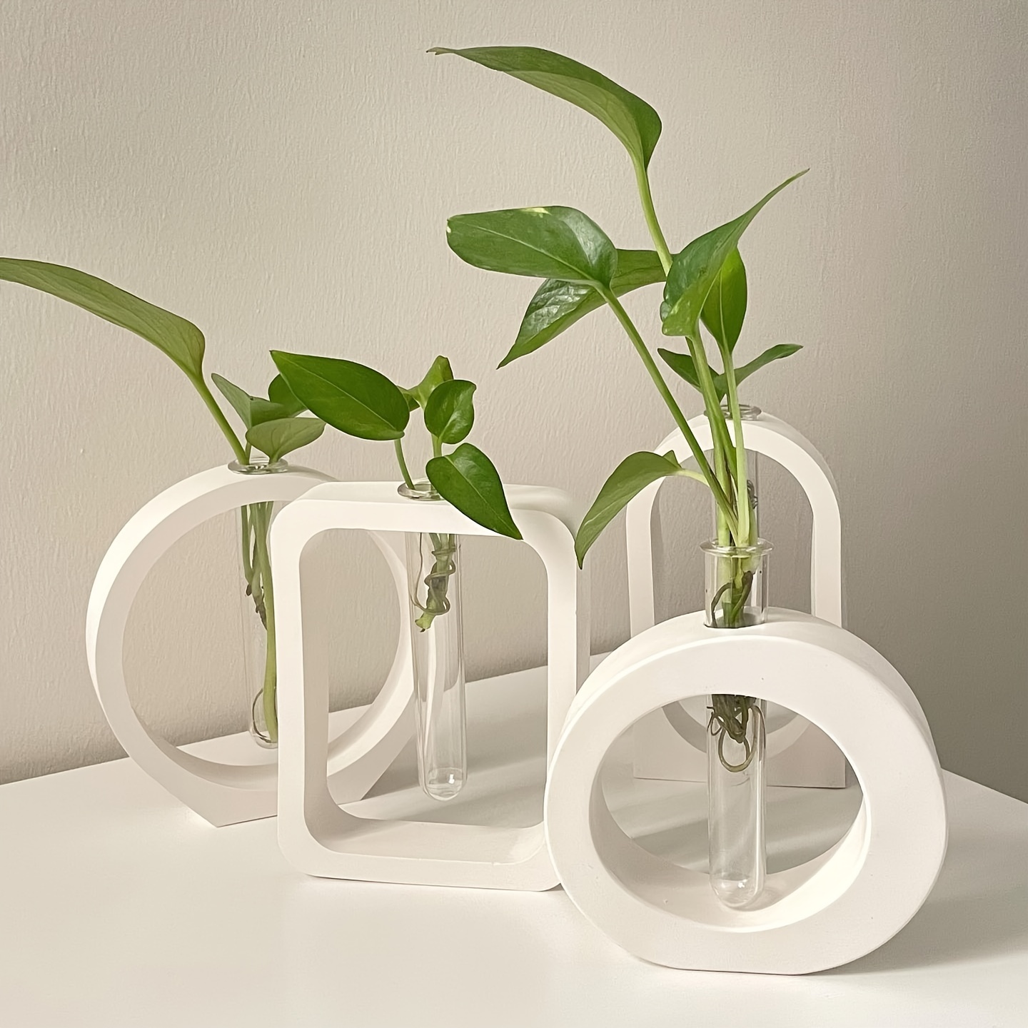 Propagation Station Vase - 4PCS 꽃병 실리콘 금형 크리스탈 에폭시