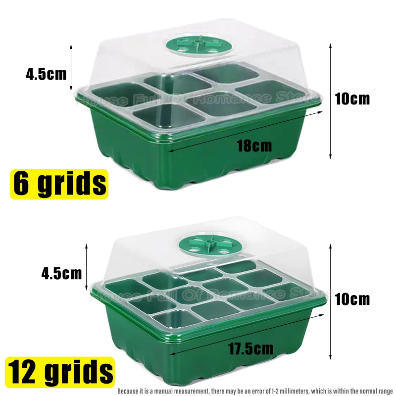 6/12 그리드 재배용 스타터 트레이, 조절 가능한 습 - Humidity Dome Kit 리뷰 및 가격