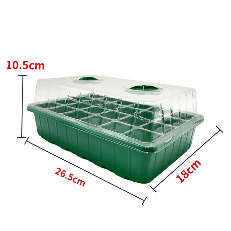 1/5-피스 묘목 트레이 키트 - 24셀 온실 스타터( - Humidity Dome Kit 리뷰 및 가격