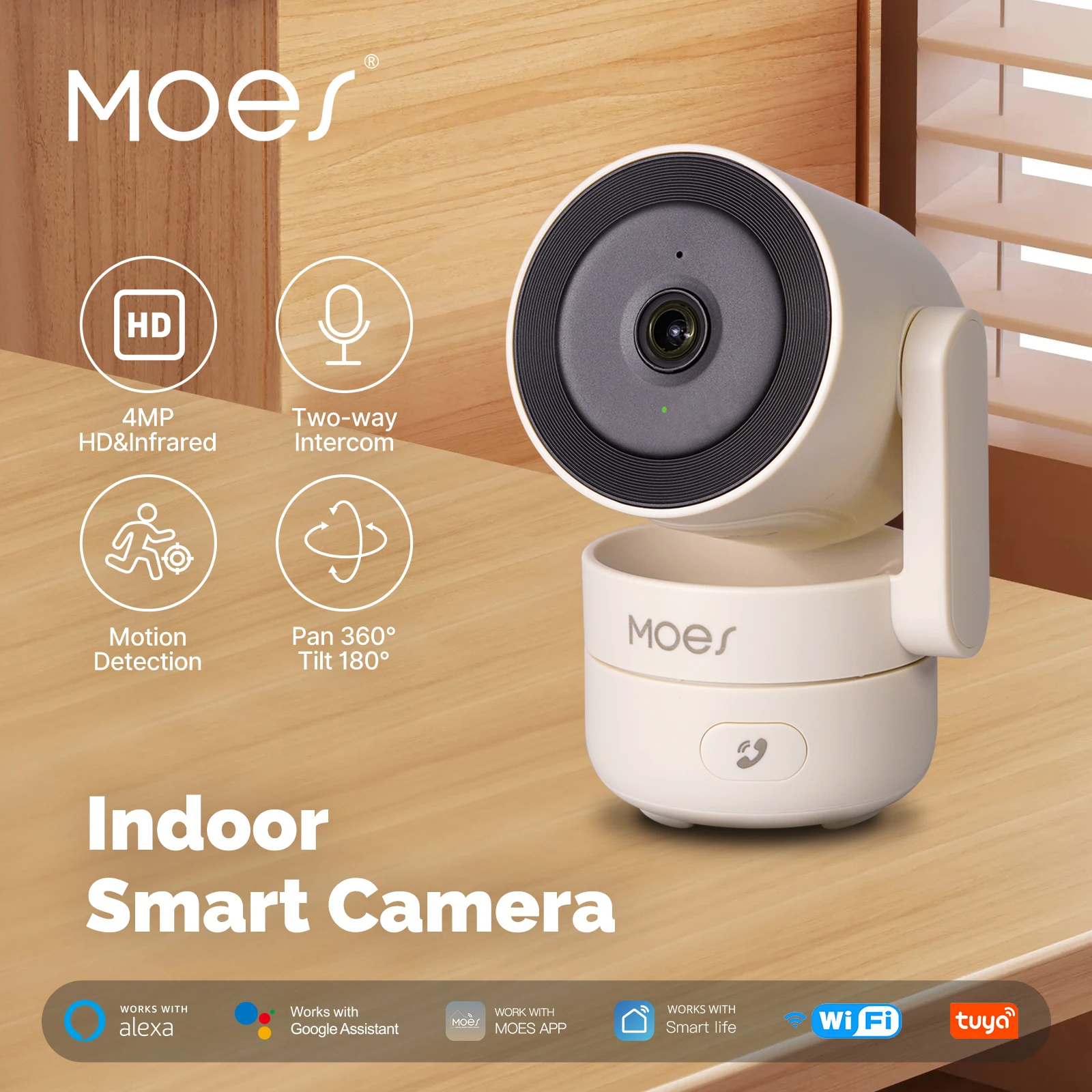 MOESTuya WiFi 실내 팬/틸트 스마트 보안 카 - Eufy Camera E220 리뷰 및 가격
